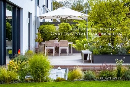 Gartendesign Gartenplanung Renate-Waas Muenchen Dachau pflegeleichter Garten