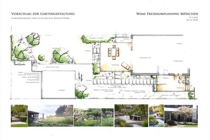 Gartendesign Stadtgarten naturnah naturnaher Garten moderner-Garten Gartenplanung Gartenarchitekt Landschaftsarchitekt Renate Waas Muenchen