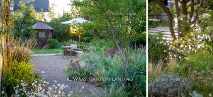 Gartengestaltung Staudenbeet September Renate-Waas Muenchen