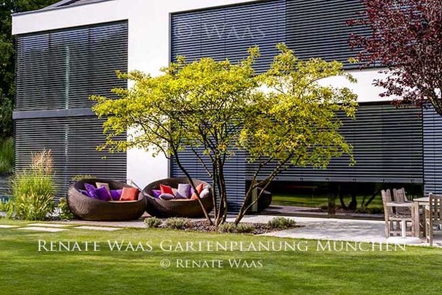 Gartenplanung modern Waas