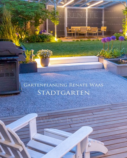 Gartenplanung Stadtgarten Renate-Waas Gartendesign Gartenbau Gartengestaltung
